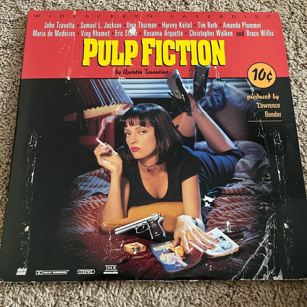 Pulp Fiction (LaserDisc) Like NEW condition